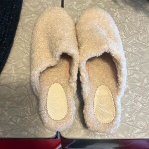 Furry JCrew Clogs - size 6
